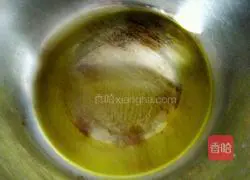 Chives Illustration of how to make egg and dried rice pie 18