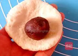 Pancakes~Illustration of making bean paste and meat floss flavors 9