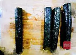 Illustration of how to make sushi 6