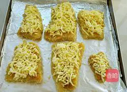 Illustration of how to make cheese dragon fish steak 10