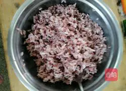 Purple Rice Enoki Mushroom Sushi Recipe Illustration 1