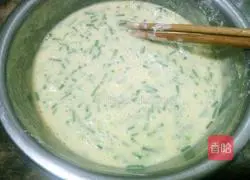 Leek Moss Egg Pancake Recipe Illustration 6