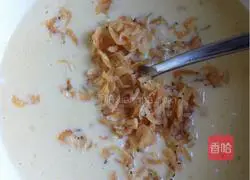 Illustration of how to make scallion and sesame egg pancake 1 