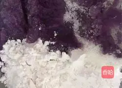 Purple potato cake recipe 3