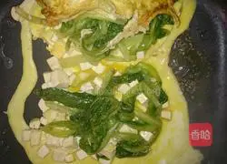 Illustration of how to make Italian seafood rice noodles (egg tofu cake, clams) 5