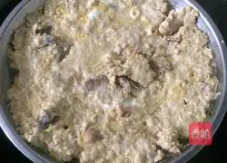 Illustration of how to make salted fish meatloaf (Plum-flavored meatloaf) 3