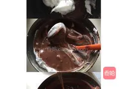 Cocoa Cream Square Cake Recipe Illustration 7