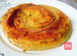  Illustration of how to make scallion pancakes 10