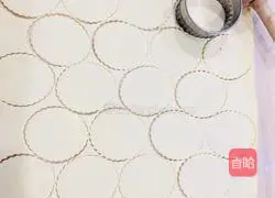 Cantonese-style Hong Kong-style durian crispy barbecued pork crispy radish Illustration of how to make crispy cake (radish stuffing recipe) 8