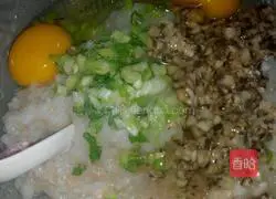 Illustration of how to make squid egg pancakes 4