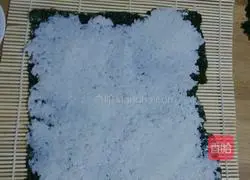 Illustration of how to make sushi 5