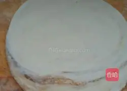 Tahini flatbread.Illustration of how to make it 5