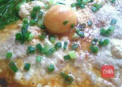 Illustration of how to make salted egg steamed meatloaf 10