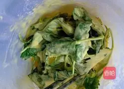 Illustration of how to make early summer soul vegetable fresh huoxiang omelette 6