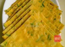 Zucchini tortillas Illustration of how to do it 7