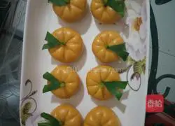 Illustration of how to make steamed pumpkin cake 9