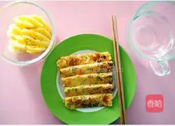 Illustration of how to make egg pancakes 9