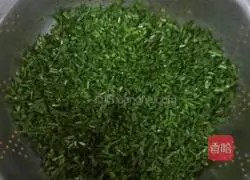 Illustration of how to make leek fermented pancakes 5