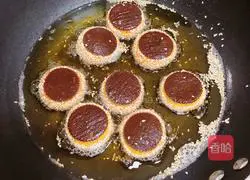 Pumpkin Glutinous Rice Sandwich Cake Recipe Illustration 18