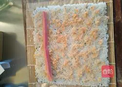 Illustration of how to make sushi 4