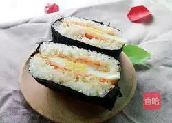 Illustration of how to make sushi rice 12