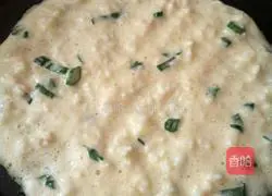 Illustration of how to make egg rice cakes 2