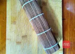 Illustration of how to make sushi 7