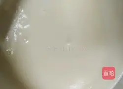 Illustration of how to make oatmeal egg cake 2