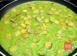 Illustration of how to make olive egg cake 14