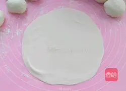 Illustration of how to make scallion pancakes 8