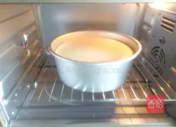 Illustration of how to make eight-inch sponge cake (whipped with whole eggs) 9