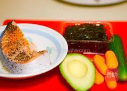 Illustration of how to make sushi rice 1