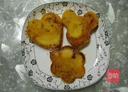 Illustration of how to make sweet corn cakes 5