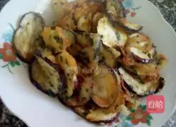 Illustration of how to make pan-fried eggplant pancake 5
