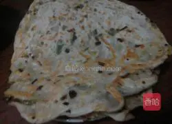 Illustration of how to make green onion cake 9