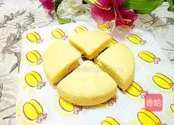 Whole egg sponge Illustration of how to make steamed cake 25