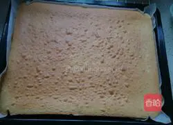 Illustration of how to make sponge cake 12