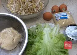 Illustration of how to make egg cakes 1