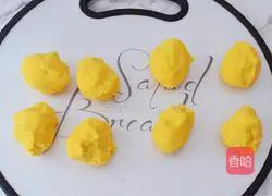 Milk Pumpkin Rice Ball Cake Recipe Illustration 8