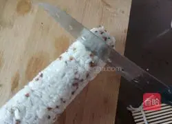 Illustration of how to make sushi 6