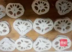 Lotus root cake recipe 4