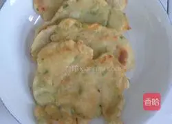 Illustration of how to make quick scallion pancake 5