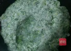 Illustration of how to make fennel seedling pancakes 5