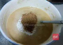 Illustration of how to make crispy sesame pancakes 3