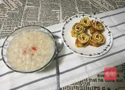 Illustration of how to make mixed vegetable egg pancake 2