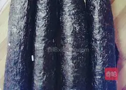 Illustration of how to make sushi 4