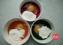 Colorful Bird's Nest Egg Pancake Recipe Illustration 3
