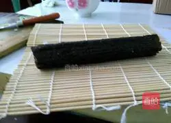 Illustration of how to make sushi 7