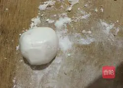 Illustration of making raisin glutinous rice cake 5