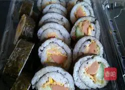 Chinese sushi recipe illustration 15